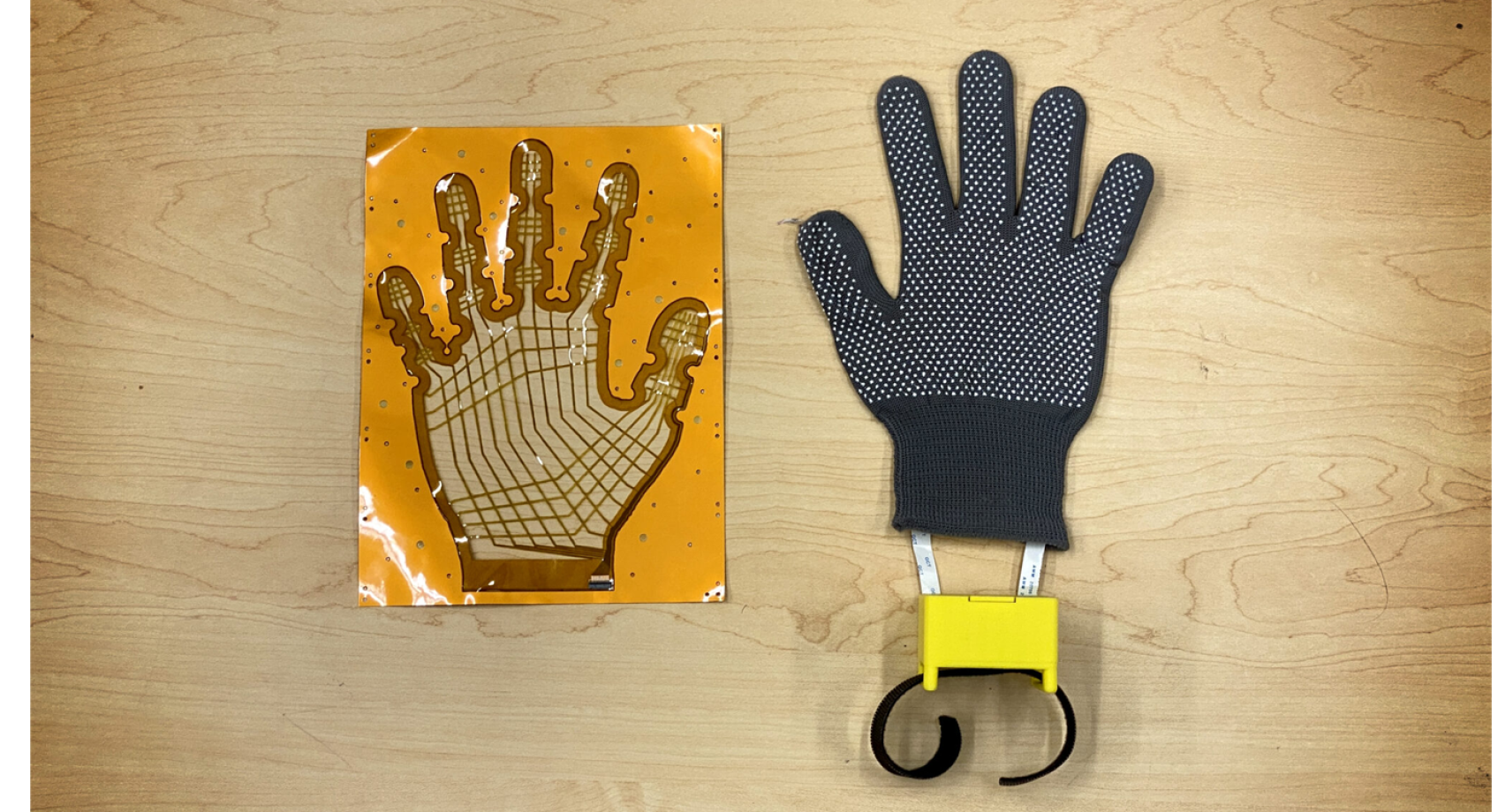 A smart glove with its own sense of touch Banner